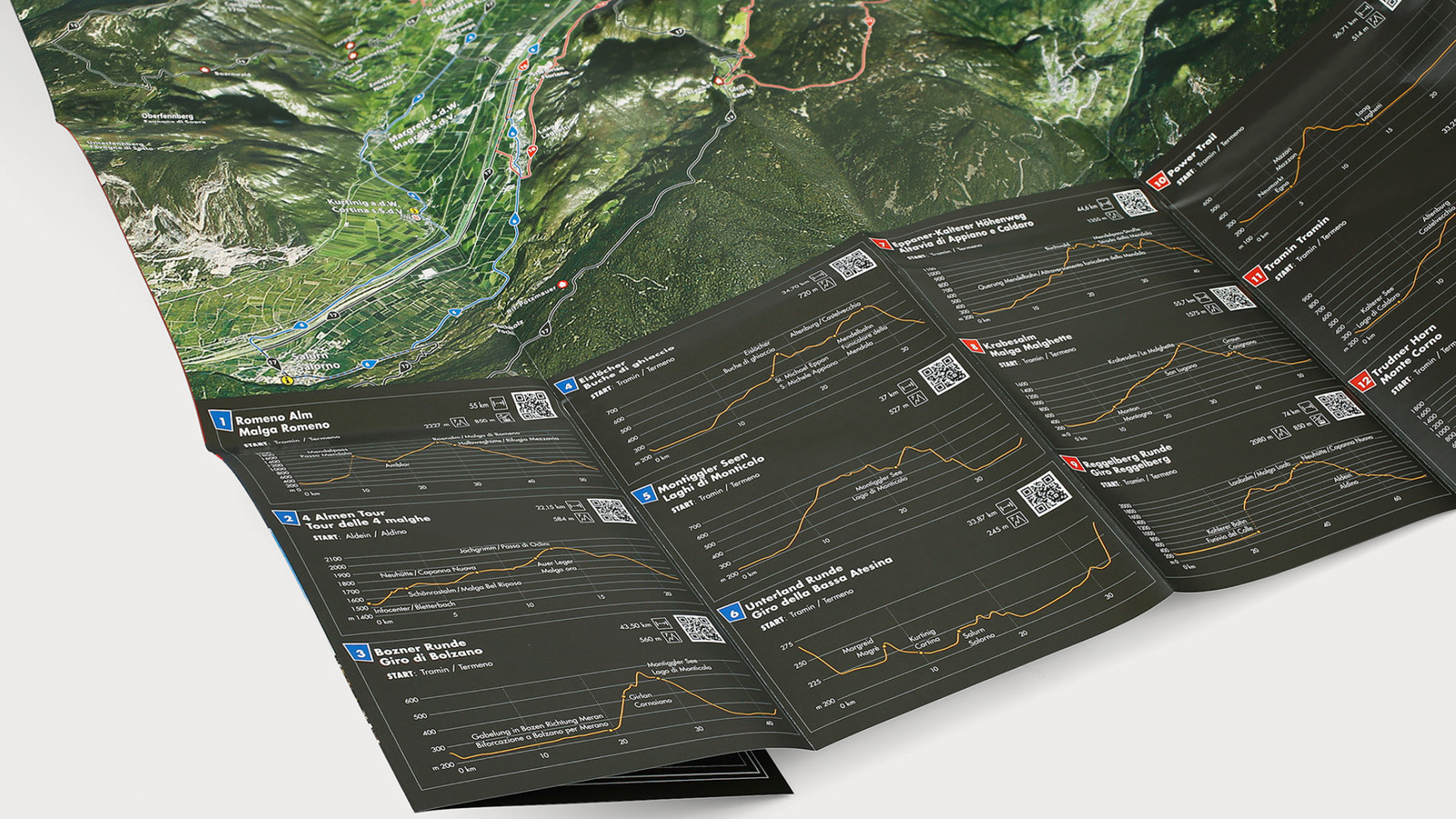 Mountainbike-Karte - Athesia-Tappeiner Verlag